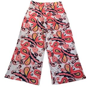 Lolly Wolly Doodle Pink Paisley/Floral Palazzo XL